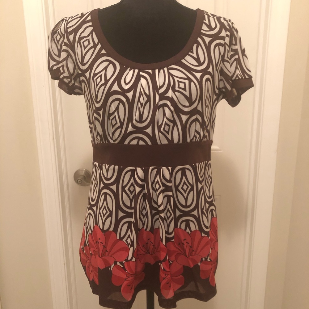 Style & co empire waist blouse